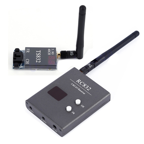 48Ch 5.8G 600mw 5km Wireless AV Transmitter TS832 Receiver RC832 for FPV Multicopter RC Aircraft Quadcopter Wholesale Dropship ► Photo 1/6