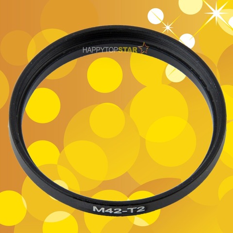 M42 Male to T T2 Female  M42(42mm 1mm thread pitch)- T T2(42mm 0.75mm thread pitch) 42mm Coupling Lens Ring Adapter Adaptor ► Photo 1/3