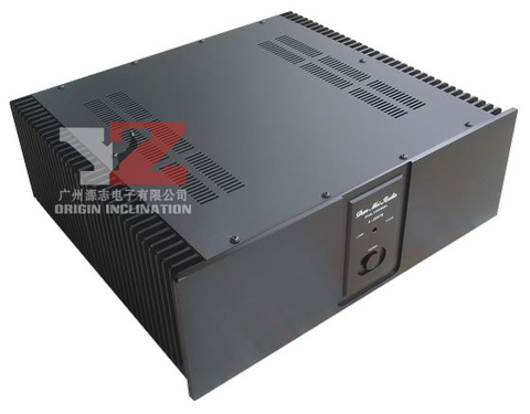 A2001B aluminum panel  rear stage power amplifier chassis stage power amplifier  AMP Enclosure / case BOX/External radiator ► Photo 1/5