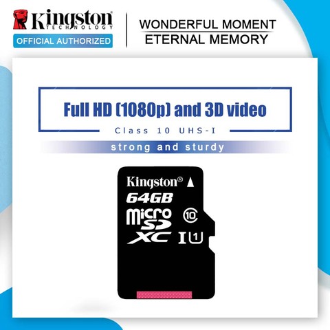 Kingston Class 10 Micro SD Card 16GB 32GB 64GB 128GB 8GB Memory Card C10 Mini SD Card C4 8GB SDHC SDXC TF Card for Smartphone ► Photo 1/6