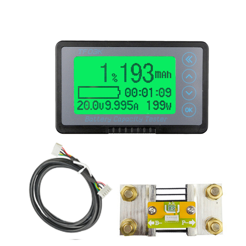 TF03K Coulomb Counter Meter Battery Capacity Indicator Voltage Current Display TTL232 Li-ion Lithium lifepo Lead Acid eBike RV ► Photo 1/1