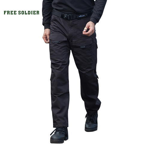 FREE SOLDIER outdoor sports tactical military men's pant four seasons multi-pocket YKK zipper for camping riding hiking trousers ► Photo 1/6