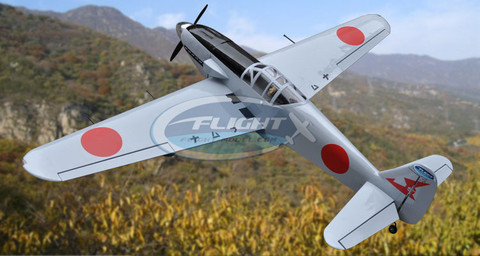 KI-61 60-91 Grade Nitro RC AirPlane ARF with 70.8