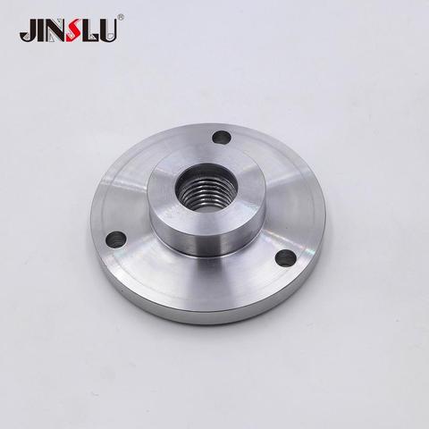 1-8 TPI Spindle Thread Chuck Flange Back Plate base plate Adapter Plate for K11-100 K12-100 100mm 3 jaws 4 jaws chuck ► Photo 1/4