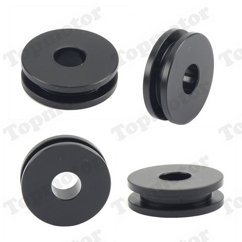 Detachable Motorbike Parts Windshield Bushing Mounting Grommets POM Plastic 4Pcs For Harley Touring FLHR FLSTC UNDEFINED ► Photo 1/6