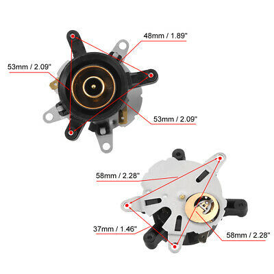 Dia.13mm Electric Kettle Thermostat Temperature Control Controller w Top Base Socket 53 x 53 x 48mm ► Photo 1/1