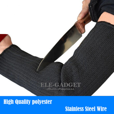 New 1 Pair Cut-Resistant Arm Sleeves Protector Anti-Cutting Armband For Working Safety Worker Gardener Outdoor Drop Shipping ► Photo 1/3