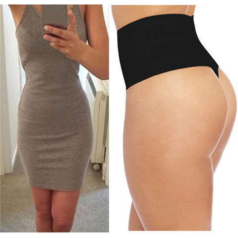 Women High Waist Trainer Body Shapers Hips Lift Up Tummy Control Slimming Shaperwear Briefs Underwear Waist Panties For Ladies ► Photo 1/6