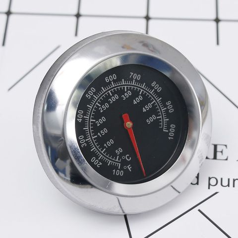 Outdoor Stainless Steel Display Thermometer Roast Barbecue BBQ Smoker Grill Thermometer Temp Gauge Dia 3