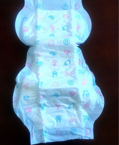 Free Shipping 60 pads Cloth Like Outer Baby Print Adult Baby ABDL disposable incontinence pads ► Photo 1/1