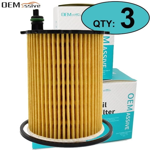 Set Of 3, 1109AY Oil Filters For Citroen Berlingo C3 DS5 Jumpy Ford Fusion Mondeo MINI Clubman Volvo S40 V70 III Peugeot 5008 ► Photo 1/6