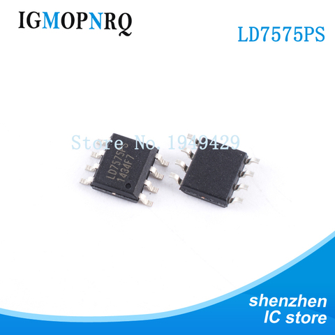 10pcs/lot LEADTRE LD7575PS LD7575 SOP8 Green pattern PWM controller with high voltage start-up circuit new ► Photo 1/2