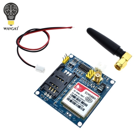 WAVGAT SIM900A SIM900 MINI V4.0 Wireless Data Transmission Module GSM GPRS Board Kit w/Antenna C83 ► Photo 1/6