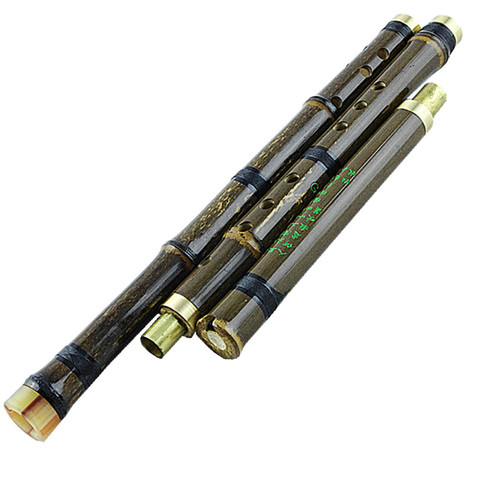 Chinese Bamboo Flauta Xiao Vertical Wind Musical Instruments huilu flute 8 Holes G/F key flauto with Accessories ► Photo 1/4