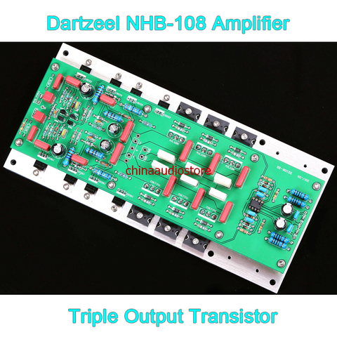 Assembled 200W Mono Amplifier Board Refer Dartzeel NHB-108 Hi-End Amplifier W/ Neutral Point Stabilizer,Triple Output Transistor ► Photo 1/3