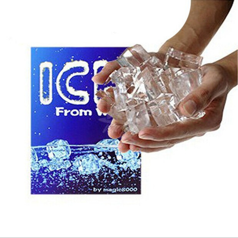 2017 NEW Magic Trick Water changes ice Frozen hands Close-up Water Close-ups Tricks Transparent Magic Ice ► Photo 1/5