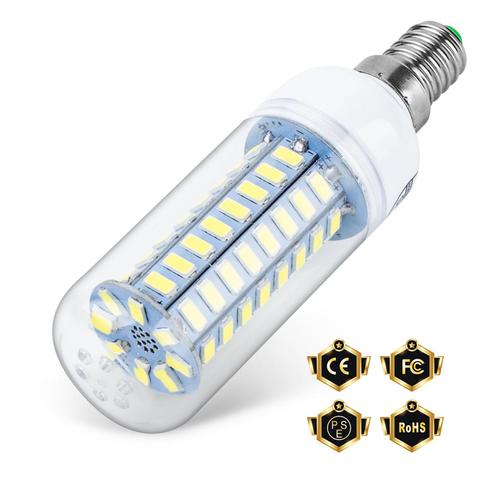 10PCS E27 LED Bulbs 220V E14 Corn Light Bulb GU10 LED Lamp 5730SMD 3W 5W 7W 9W 12W 15W Bombillas Led Candle Energy Saving Light ► Photo 1/6