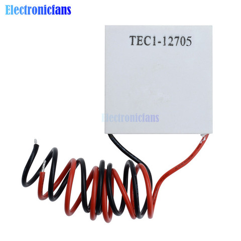 TEC1-12705 TEC1 12705 12V 5A Thermoelectric Cooler Peltier TEC12705 40*40M Peltier Elemente Module Heatsink Cooling Plate ► Photo 1/6