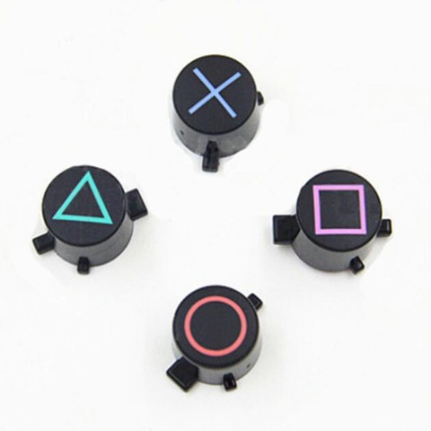 4 Repair Part Replacement for Sony Playstation Dualshock 4 3 DS4 PS3 PS4 Gamepad Controller Circle Square Triangle ABXY X Button ► Photo 1/1