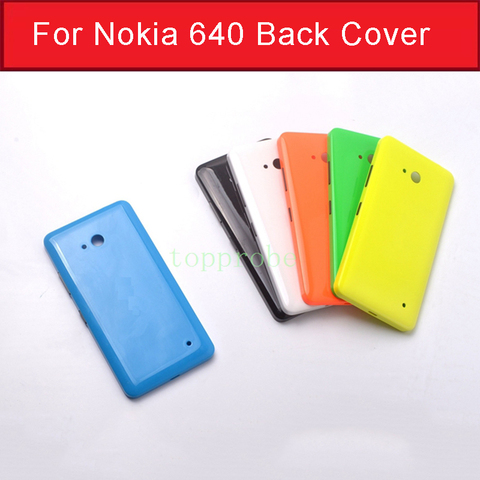 Genuine back battery door cover for Nokia 640 rear housing case for Microsoft lumia 640 rear cover case with 1x screen film free ► Photo 1/6