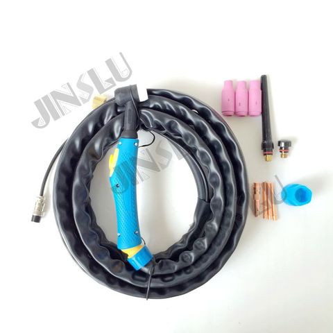Manager recommended WP-17 WP17 air cooled tig welding torches 4M for tig welding torch gas and cable whole ► Photo 1/5