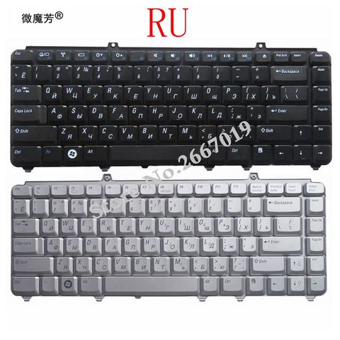 Russian Keyboard for Dell inspiron 1400 1520 1521 1525 1526 1540 1545 1420 1500 XPS M1330 M1530 NK750 PP29L M1550 Ru ► Photo 1/5