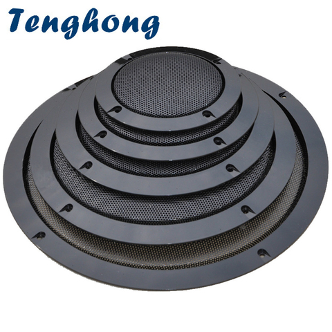 Tenghong 2pcs Audio Speaker Cover Round Speakers Protective Cover Mesh Net Grille 2/3/4/5/6.5 Inch For Loudspeaker DIY Assembly ► Photo 1/5