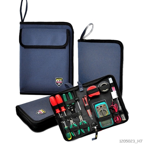 Professional Electricians Hard Plate Tool Kit Bag Storage Case Multifunctional Pocket Organizer Waterproof Oxford 3 Sizes ► Photo 1/6