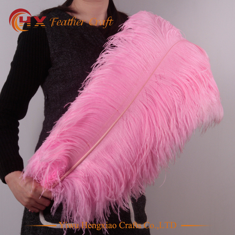 10 Pcs 15-75cm White Ostrich Feathers for Crafts Wedding Party