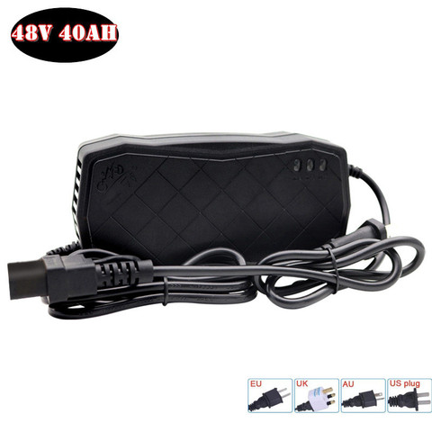 48V 5A Full Automatic Electric Car Battery Charger For AGM Gel Lead Acid 48V 40AH Electric Scooter E-bike Battery Pack 4X 12V ► Photo 1/6