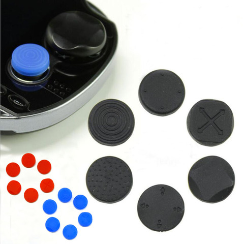 6 In 1 Silicone Thumbstick Grip Cap Joystick Analog Protective Cover Case For Sony PlayStation Psvita PS Vita PSV 1000/2000 Slim ► Photo 1/4