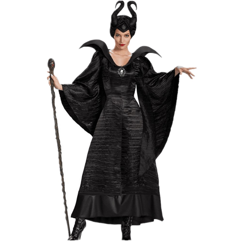 MALEFICENT from Sleeping Beauty Dress Costume Halloween cosplay Costume
