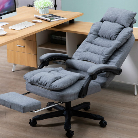Computer Chair Home Fabric Leisure Boss Chair Washable Office Chair Swivel Lift Chairs Massage Recliner Silla Oficina ► Photo 1/6