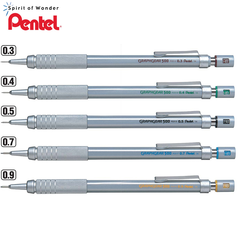 Pentel GRAPHGEAR 500 0.9mm Mechanical Drafting Pencil PG519 