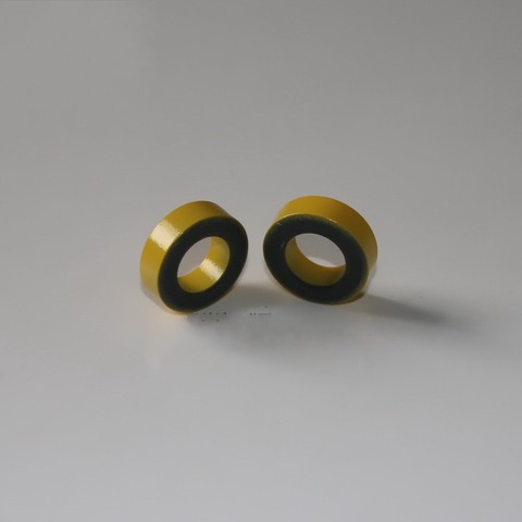 NEW 5PCS T68-6 Yellow Ash Ring, Imported Soft Magnetic Powder Core Magnetic Ring ► Photo 1/4