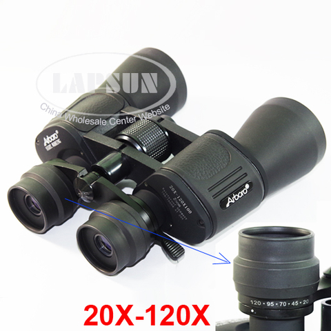 New Arboro Big Eye Lens 20X-120X 50mm Fully-Coated Optic-Lens Military Zoom Binoculars Telescope ► Photo 1/1