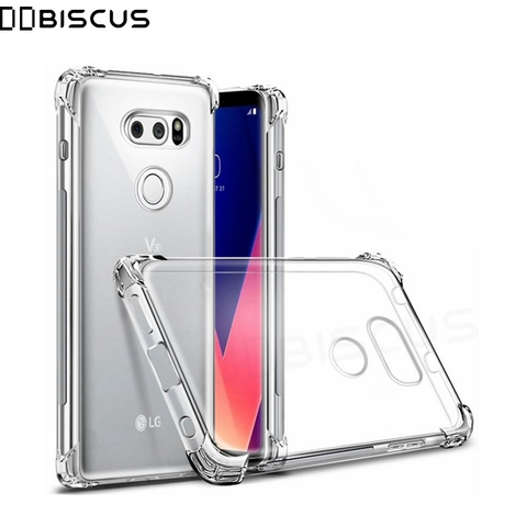 Transparent Shockproof Silicone Case For LG K40 K50 K9 K11 K12 G8S G8 V40 V50 ThinQ Q60 G8X K20 K30 2022 K50S V60 K61 K41S Cover ► Photo 1/6