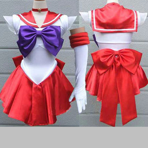 Top Quality Japan Sailor Moon Cosplay Costume Moon Dress For Adult Fancy Halloween Fancy Sexy Carnival Costume Dress ► Photo 1/6