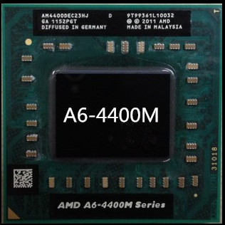 Original AMD Dual Core A6-4400M 2.7Ghz A6 4400M AM4400DEC23HJ A6-Series notebook CPU PROCESSOR best quality processor ► Photo 1/1
