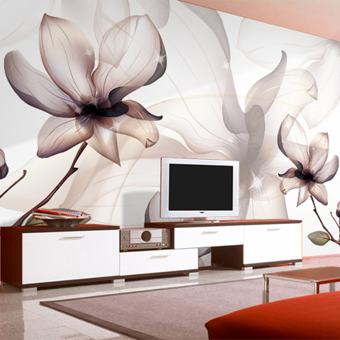 Custom 3D Photo Wallpaper Non-woven Magnolia Flower Large Wall Painting  Bedroom Living Room TV Background Wall Murals Wallpaper - Price history &  Review | AliExpress Seller - jiadou -Melin Store 