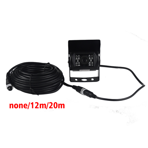 HD CCD 120 Degree IR Nightvision Waterproof 4pin Car parking Rear View Camera Cmos Bus Truck Camera For Bus & Truck ► Photo 1/6