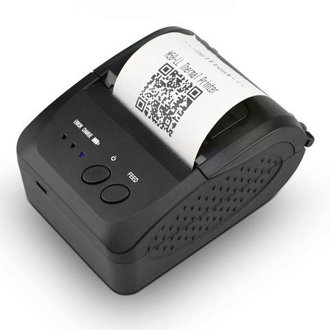 NETUM 1809DD Portable 58mm Bluetooth Thermal Receipt Printer Support Android /IOS  for POS System ► Photo 1/6