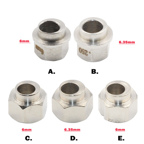 1Pc 3D printer parts Openbuilds Eccentric Column Isolation Column Hexagonal Bore 5MM High 6MM/6.35MM V Groove Stainless Steel ► Photo 1/6