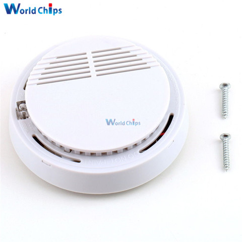 High Sensitivity Fire Smoke Alarm Sensor Standalone Photoelectric Smoke Detector Home Security System For Home 9V ► Photo 1/1