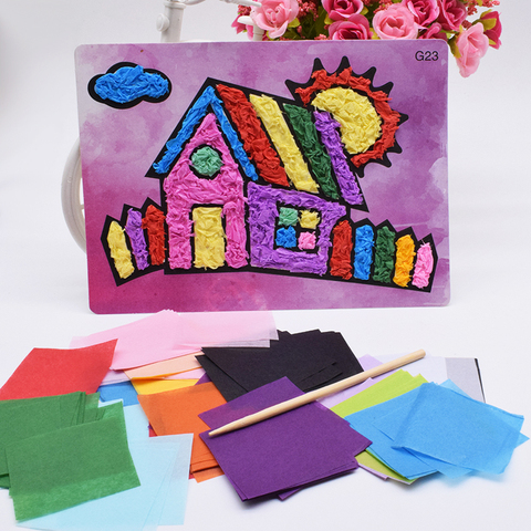 Diy House Crafts Toys For Children Felt Paper Girl Handicraft Kindergarten Material Funny Arts And Craft Kids Gift For Baby Boy - Price history & Review | AliExpress Seller - JIMY Store | Alitools.io Diy House Crafts Toys For Children Felt Paper Girl Handicraft Kindergarten Material Funny Arts And Craft Kids Gift For Baby Boy - Price history & Review | AliExpress Seller - JIMY Store | Alitools.io