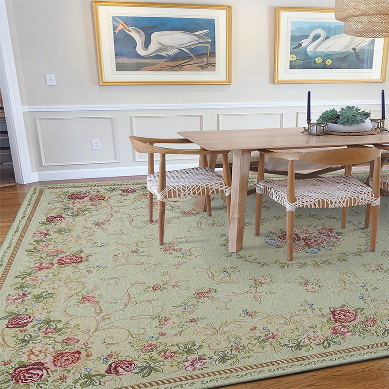 Carpet Rug Dinning Room, What Material Rug For Living Room