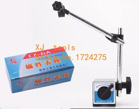 New Arrival Magnetic Base Holder With Double Adjustable Pole For Dial Indicator Test Gauge ► Photo 1/1