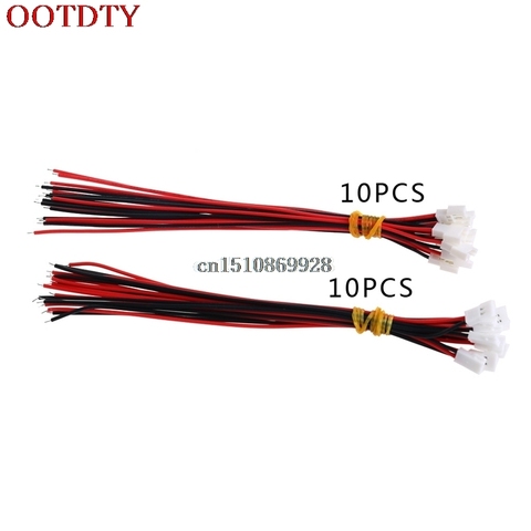 10Pairs Plug Connector DS LOSI 2.0MM 2 Pin Connector Plug Male Female With Wire 150MM M126 hot sale ► Photo 1/1