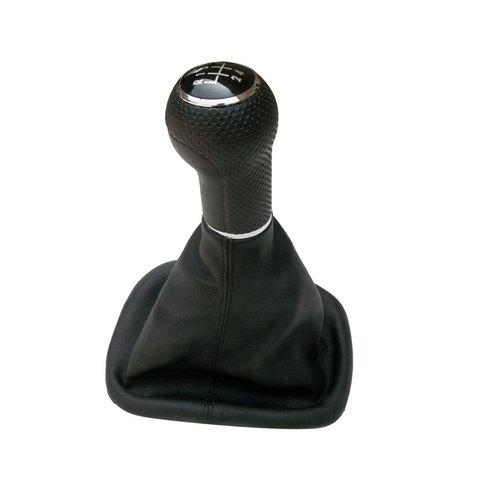 For Seat Leon 2000 2001 2002 Toledo 1999 2000 2001 5 Speed 12mm/ 23mm Gear Lever Stick Car Shift Knob With Leather Car Styling ► Photo 1/6