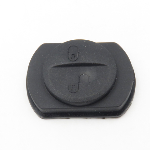 1pcs REPLACEMENT 2 BUTTON RUBBER PAD FOR MITSUBISHI COLT WARRIOR REMOTE KEY FOB ► Photo 1/2